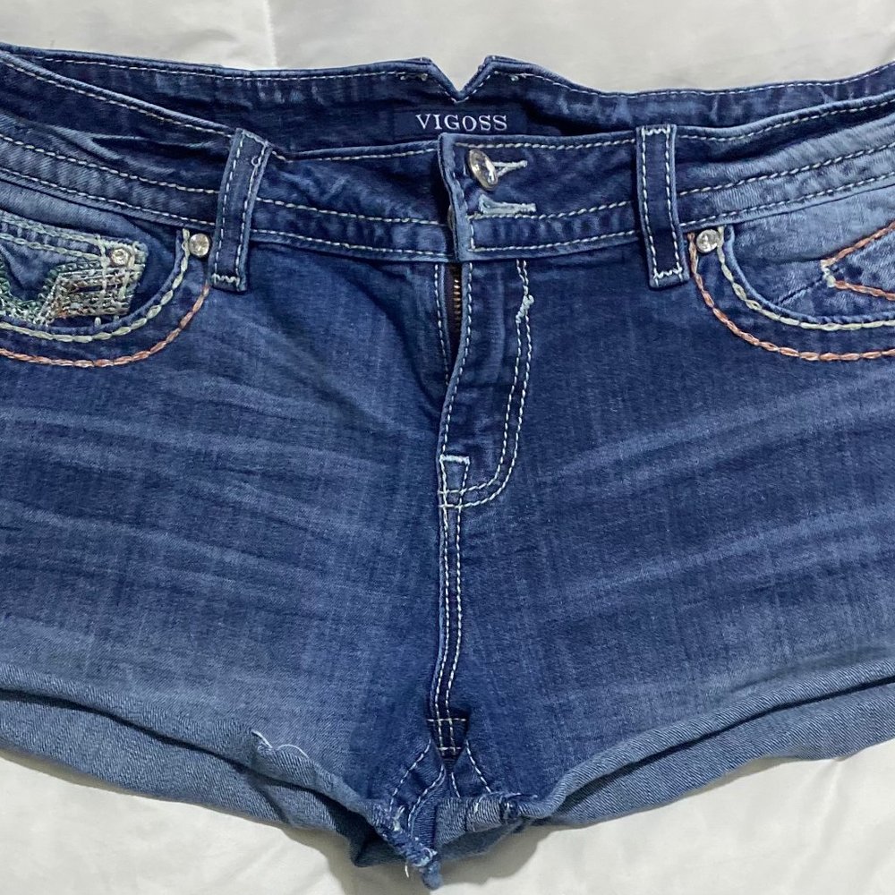 Blue Jean Shorts